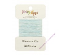 Шёлковое перле Dinky-Dyes 08 Mint Ice